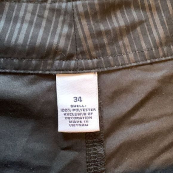 First Wave Roundtree and York swim trunks Black Pin Stripe Size 34 - Picture 6 of 6